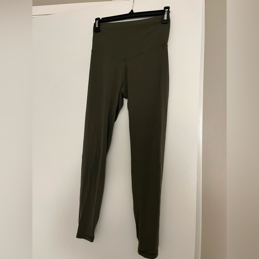 Aerie Dark Green Leggings Size Medium
